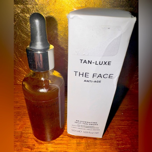 50oz TAN-LUXE THE FACE, ILLUMINATING SELF-TANNING DROPS,New In Box, LIGHT/MEDIUM - Picture 1 of 6